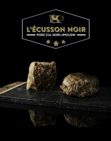 Packshot - Fricandaux Cul Noir du Limousin - Ecusson Noir
