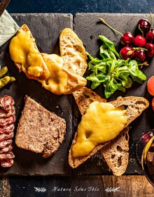 Valorisation du fromage le fondant des producteurs de Saveur Lozère – Photo packshot