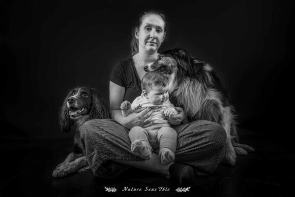 Photo bébé / enfant, maman, animaux – Portrait Studio