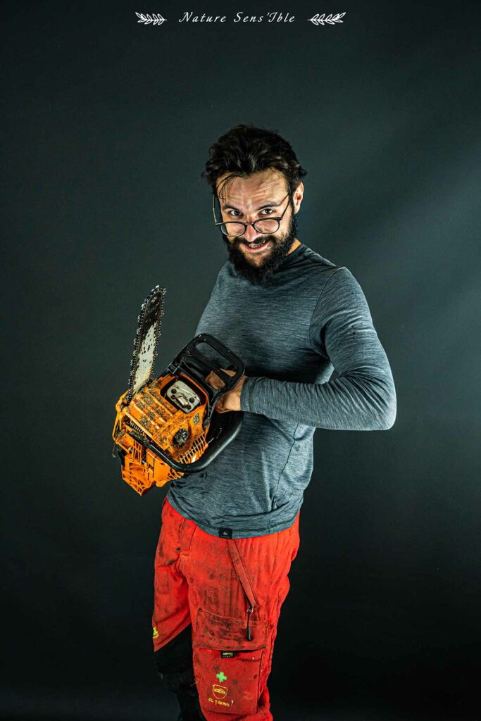 Photo décalée homme professionnel – Portrait Studio