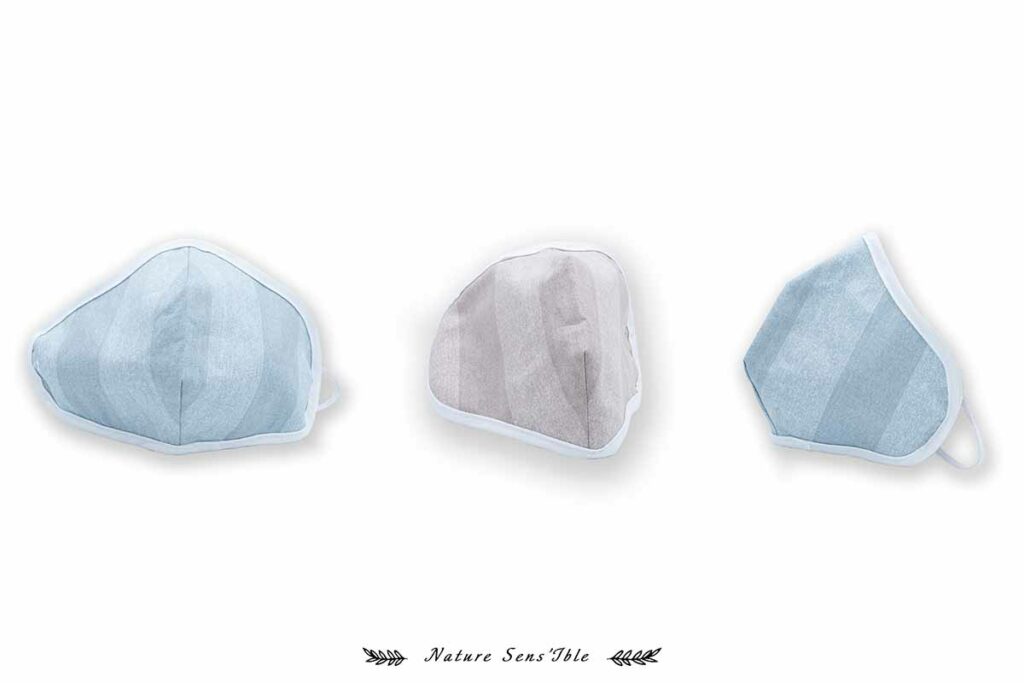 Valorisation des masques de protection pour le Covid-19 – Photo packshot